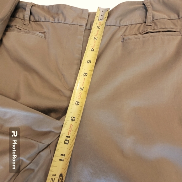 Talbots Khaki Pants Size 14 EUC - Picture 4 of 6